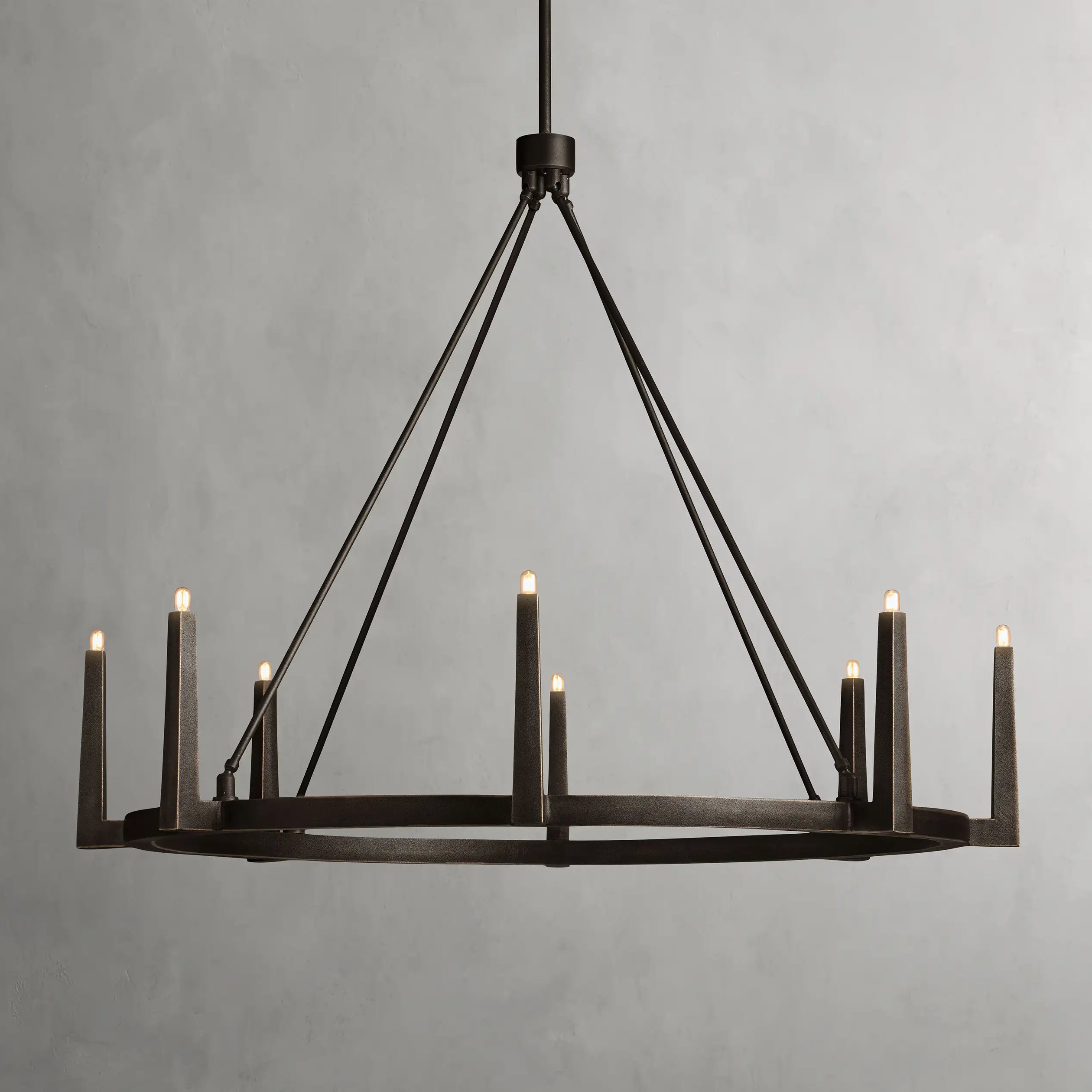 Emmet Round Chandelier 42", 54"
